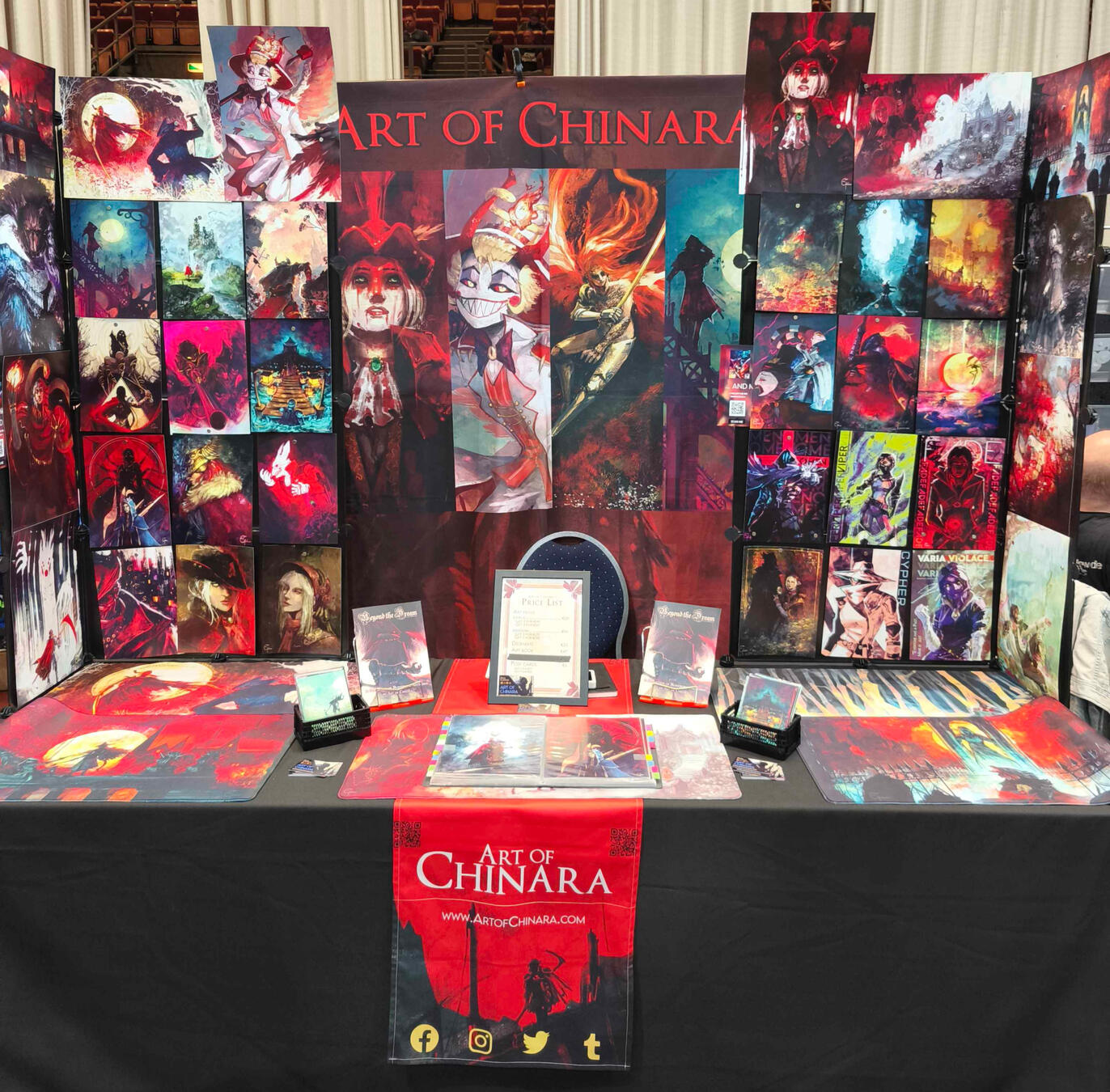 Standard Booth Setup