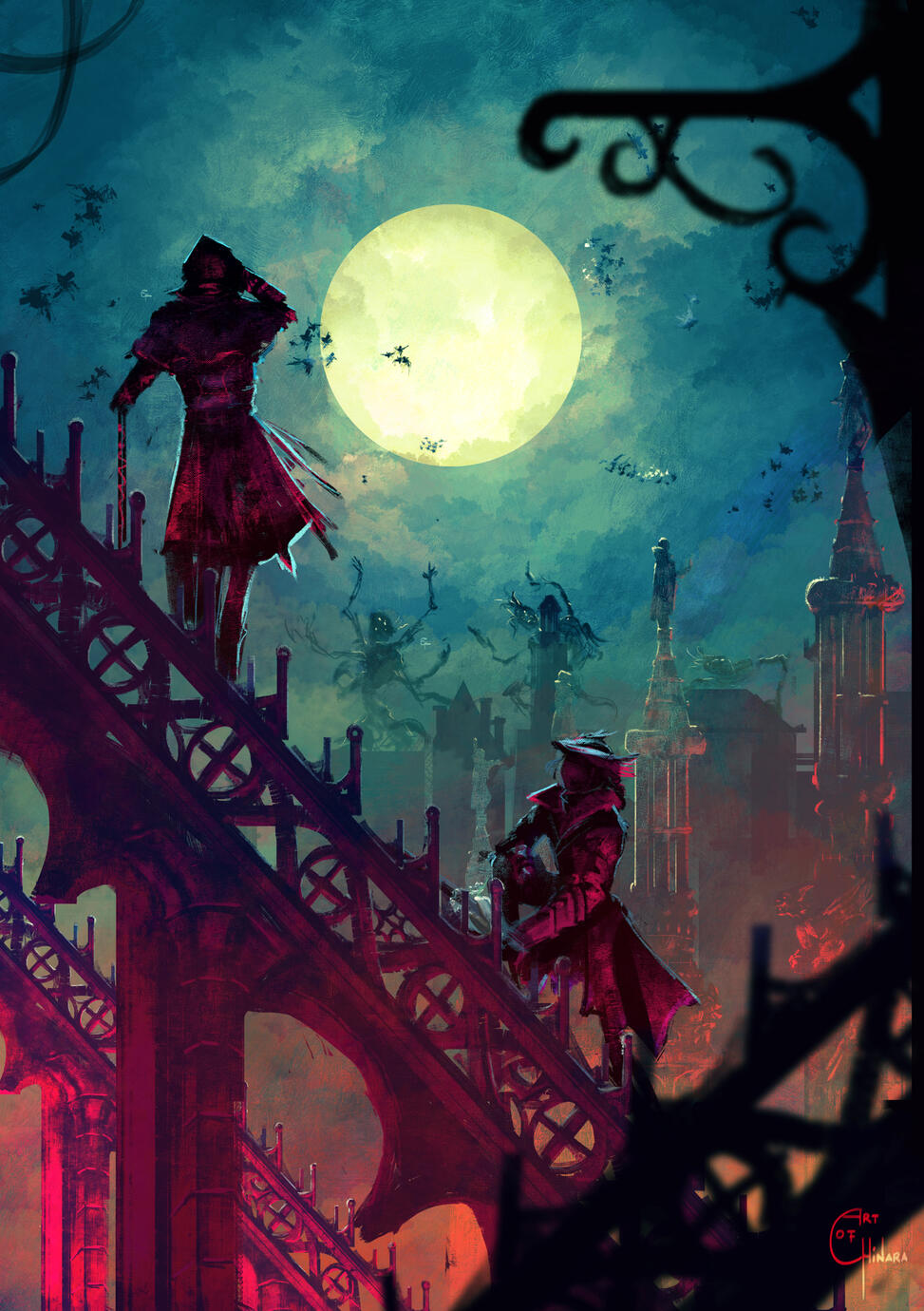 Bloodborne - Hunting, Together