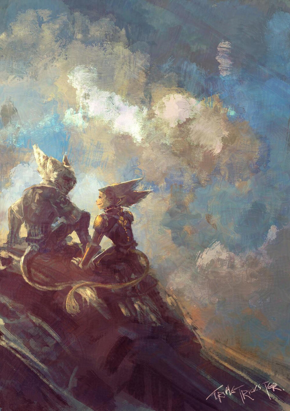 Ratchet and Clank - Cloudy Sketch