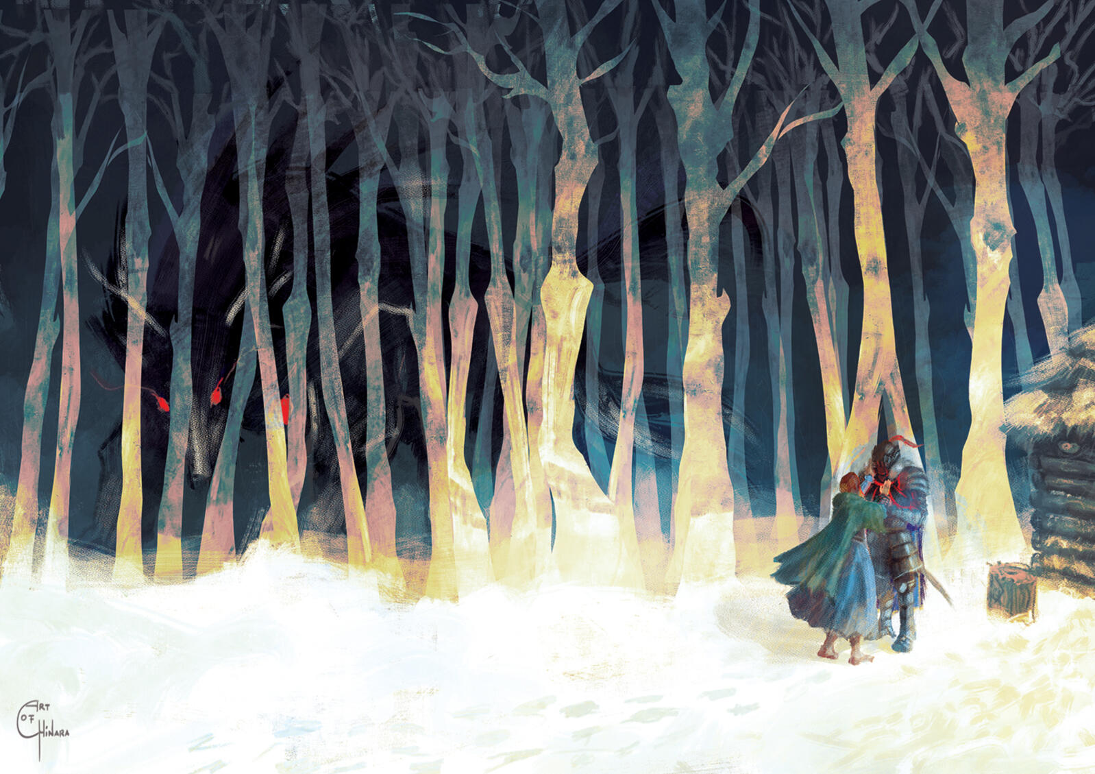 Knightober - Dangers in the Woods