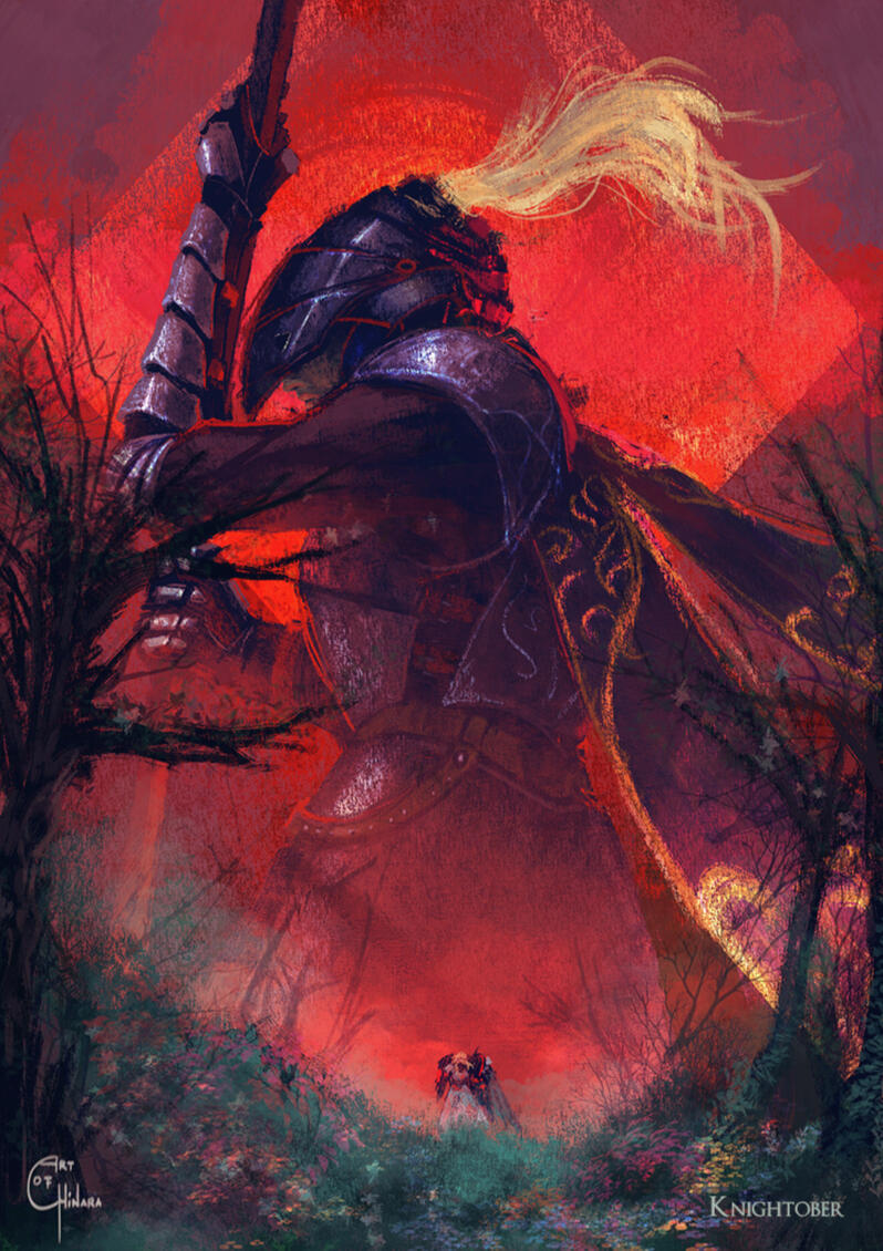 Knightober - A knight, past obscured